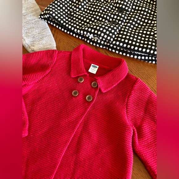Girls 2T winter bundle sweater cardigan coat - Picture 6 of 6
